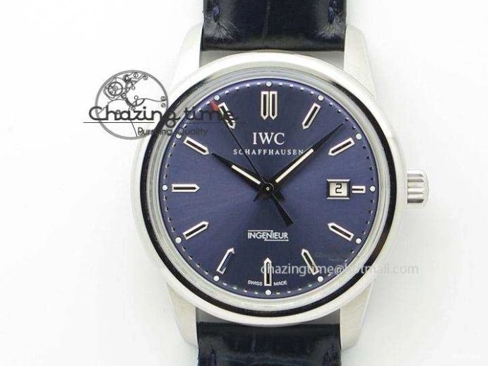 MIROTIME 0501 Mark XVIII IW327001 SS Mk Maker Best Edition Black Dial On Black Leather Strap A SunProtective 7299